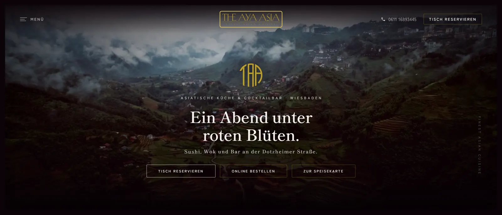 Startseite von THE AYA ASIA